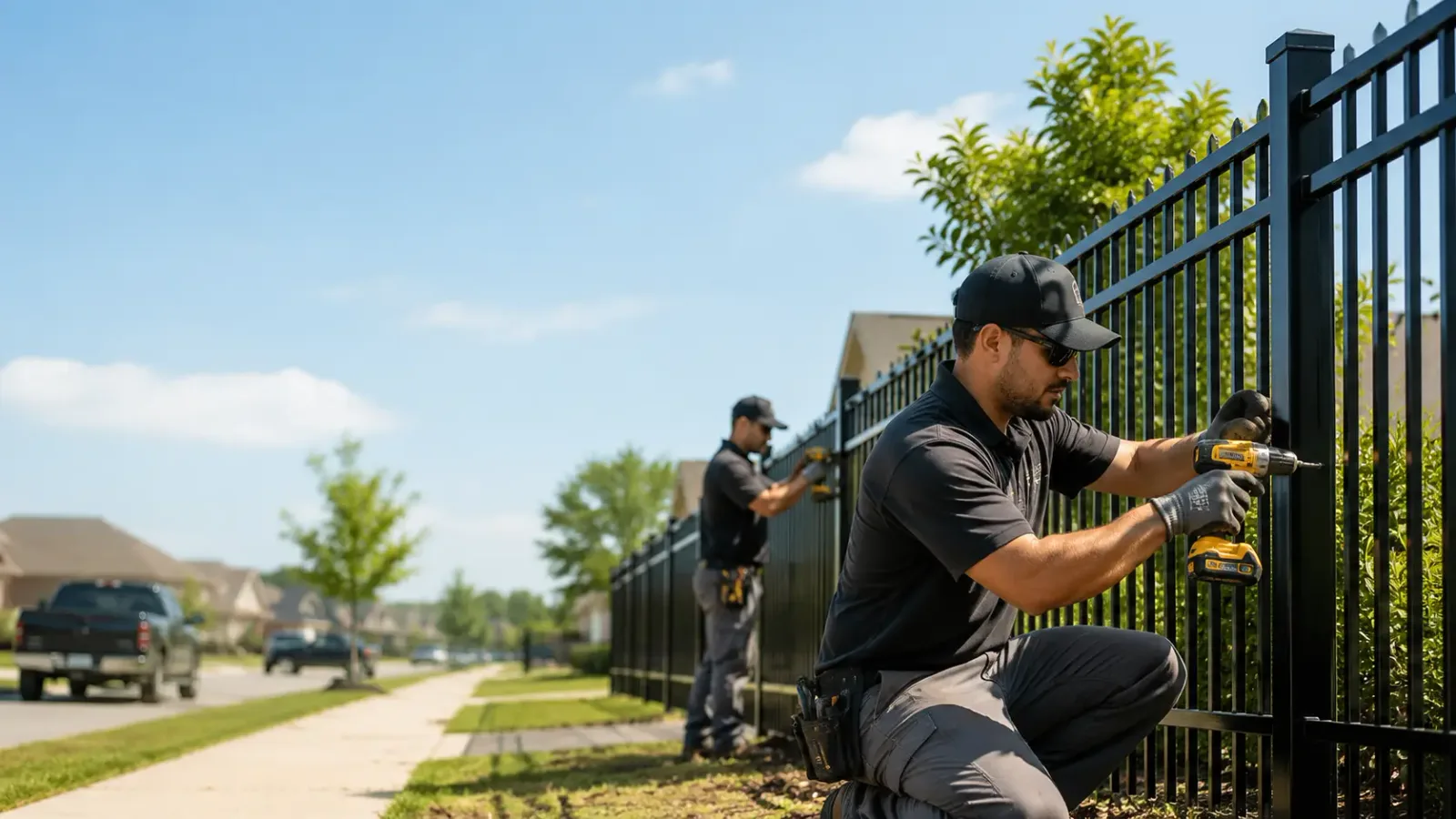 Metal Fence Installation in Sparrows Point, MD